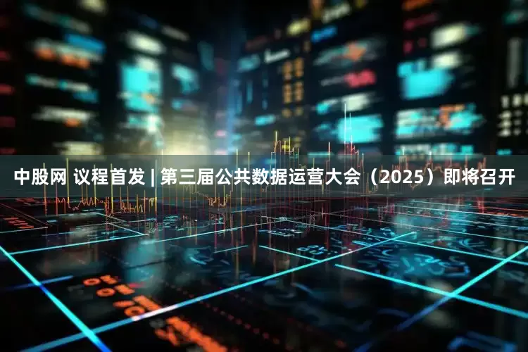 中股网 议程首发 | 第三届公共数据运营大会（2025）即将召开
